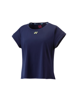 Koszulka tenisowa Yonex Crew Neck granatowa