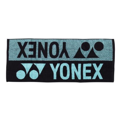 Ręcznik tenisowy Yonex czarno-miętowy