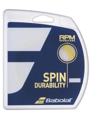 Naciąg tenisowy Babolat RPM Hurricane 12m 1.20 żółty