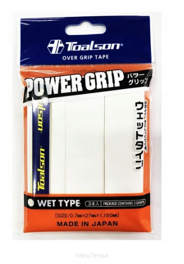 Owijka wierzchnia Toalson Power Grip 3P - biała