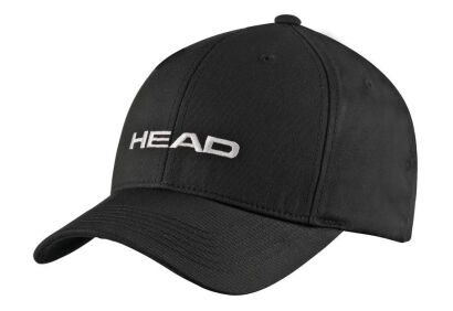 Czapka tenisowa Head Promotion Cap czarna