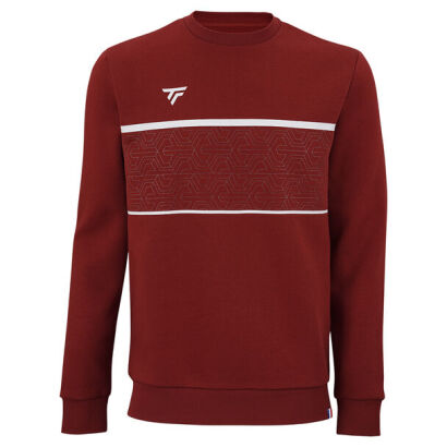 Bluza tenisowa Tecnifibre Team Sweater bordowa