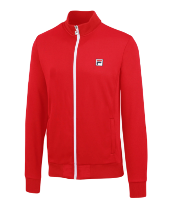 Bluza tenisowa Fila Jacket Manuel czerwona