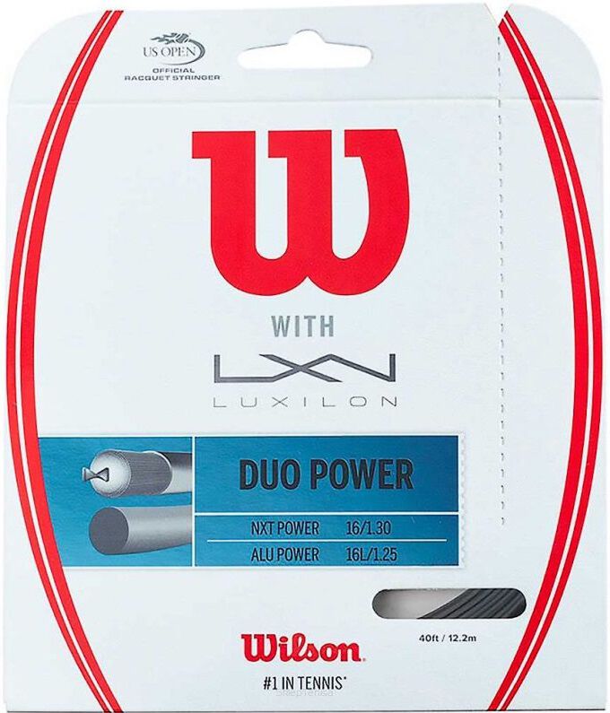 Naciąg tenisowy Wilson Duo Power NXT/Alu Power (12.2 m)