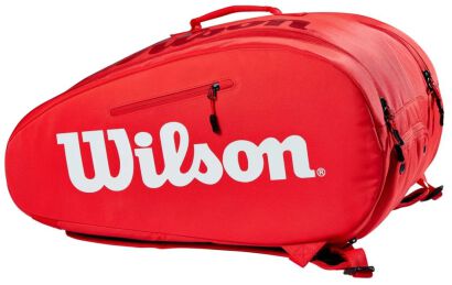 Torba do padla Wilson Padel Super Tour Bag czerwona