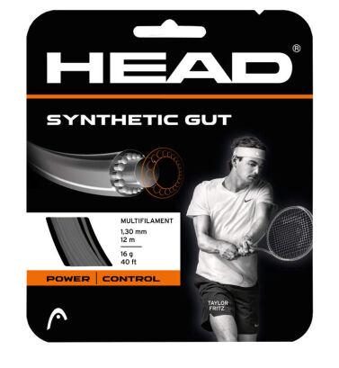 Naciąg tenisowy Head Synthetic Gut 1.30 czarny