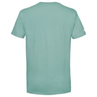 Koszulka tenisowa juniorska Babolat Exercise Cotton Tee Boy morska