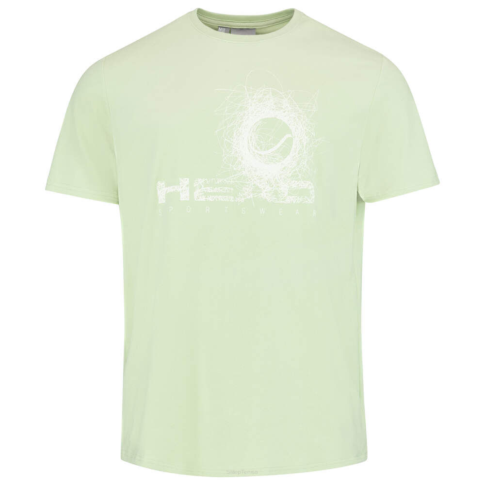 Koszulka tenisowa Head Vision T-shirt men zielona