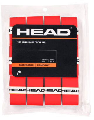 Owijki tenisowe wierzchnie Head Prime Tour x12 łososiowe