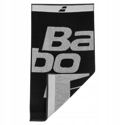 Ręcznik Tenisowy Babolat Medium Towel - czarno-biały