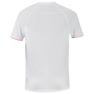 Koszulka tenisowa Babolat Strike Crew Neck Tee Men biała