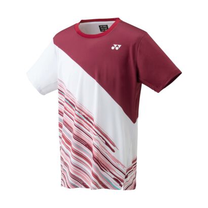 Koszulka tenisowa Yonex Crew Neck czerwona
