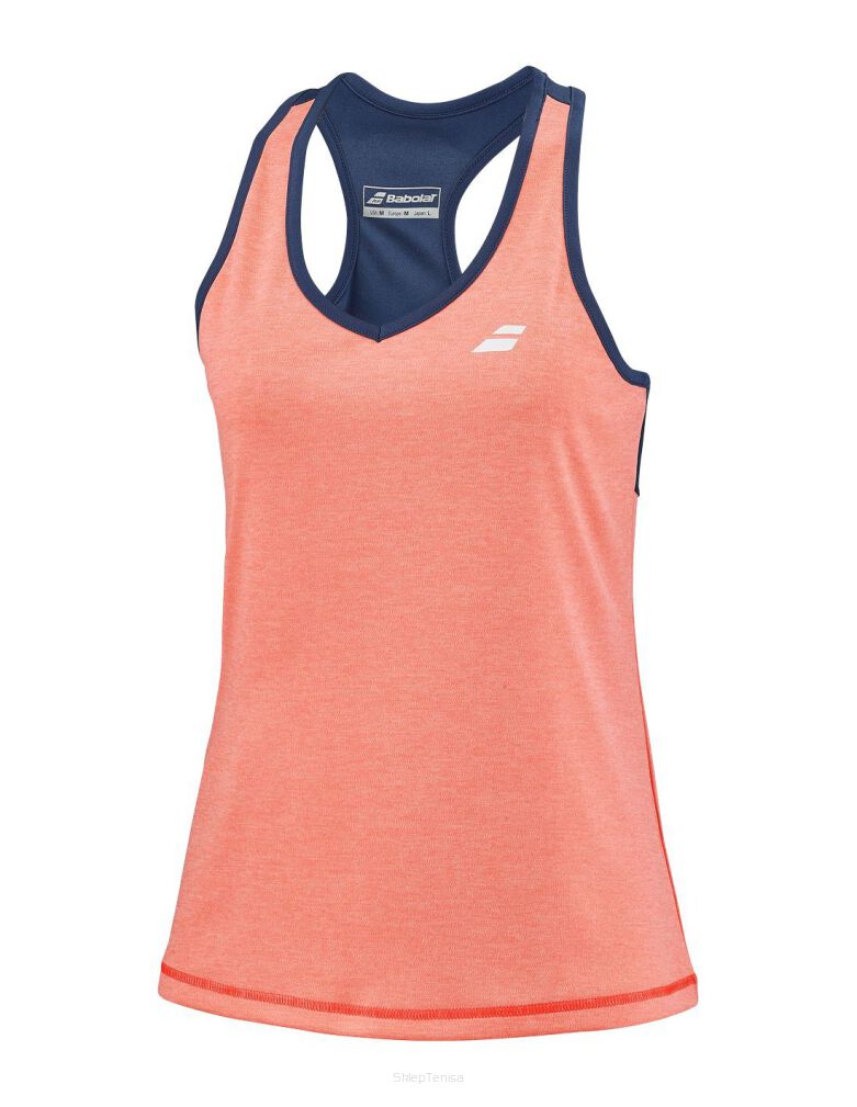 Top Damski Babolat Play Tank Top Fluo Strike