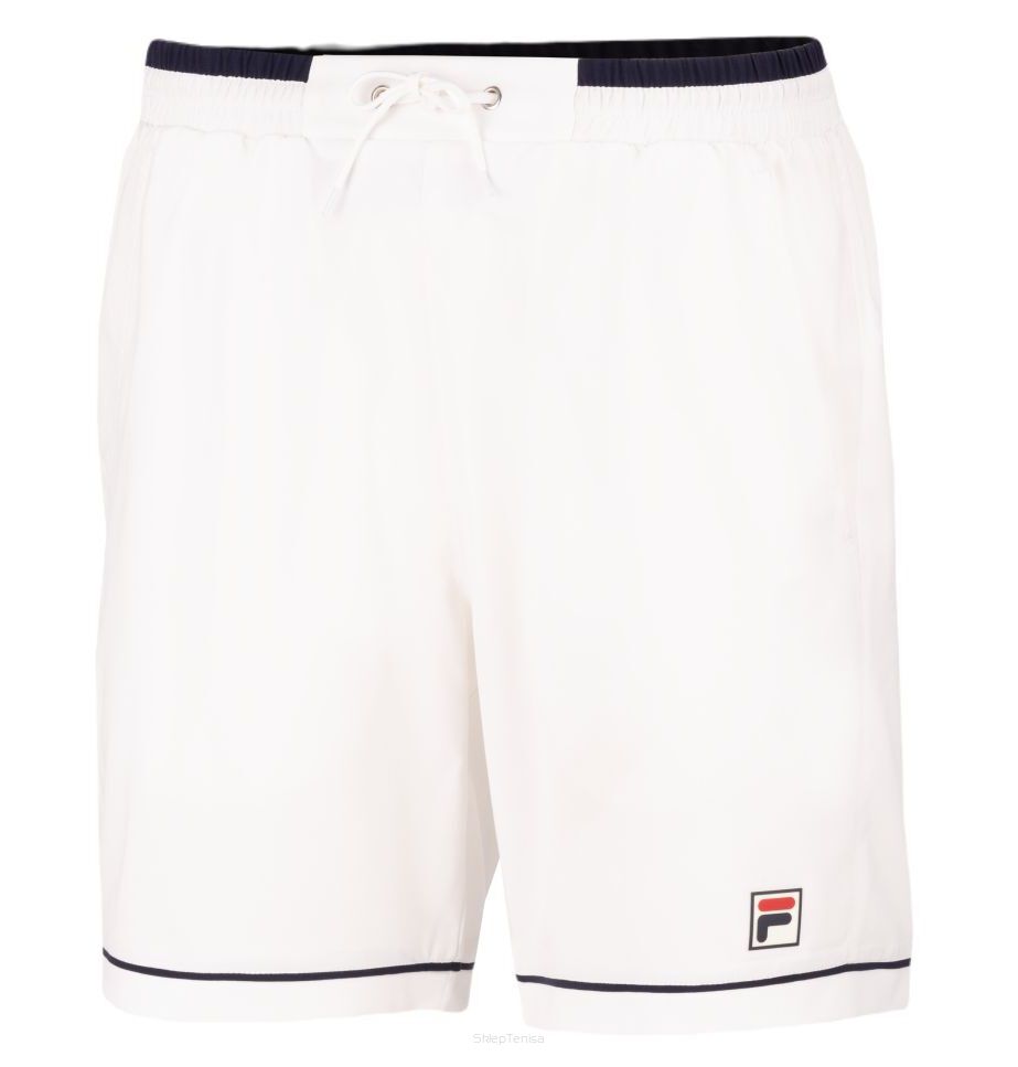 Spodenki tenisowe Fila Shorts Steve białe