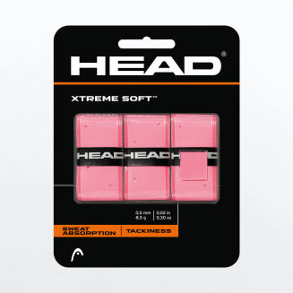 Owijki tenisowe wierzchnie Head Xtreme Soft różowe