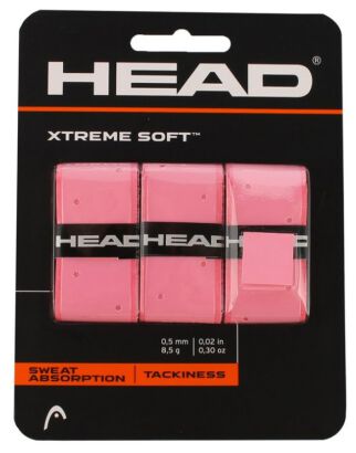 Owijki tenisowe wierzchnie Head Xtreme Soft różowe