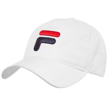 Czapka tenisowa Fila Baseball Cap Max biała