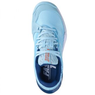 Buty tenisowe juniorskie Babolat Jet Mach 3 Clay Junior - angel blue