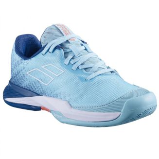 Buty tenisowe juniorskie Babolat Jet Mach 3 Clay Junior - angel blue