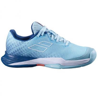 Buty tenisowe juniorskie Babolat Jet Mach 3 Clay Junior - angel blue