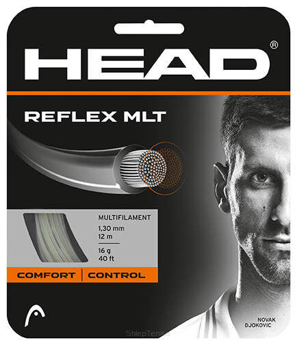 Naciąg tenisowy Head Reflex MLT 1.25 naturalny