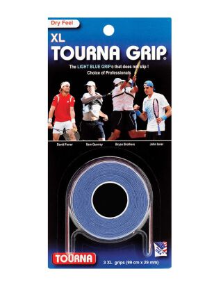 Owijki wierzchnie Tourna Grip Dry Feel XL granatowa x3