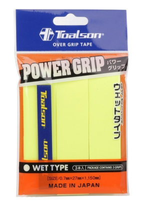 Owijka wierzchnia Toalson Power Grip 3P - neon żółty