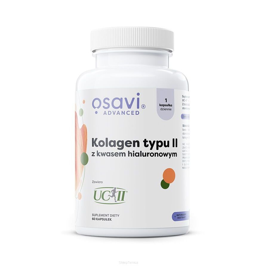 Kolagen Osavi Collagen typu II z Kwasem Hialuronowym 60szt.