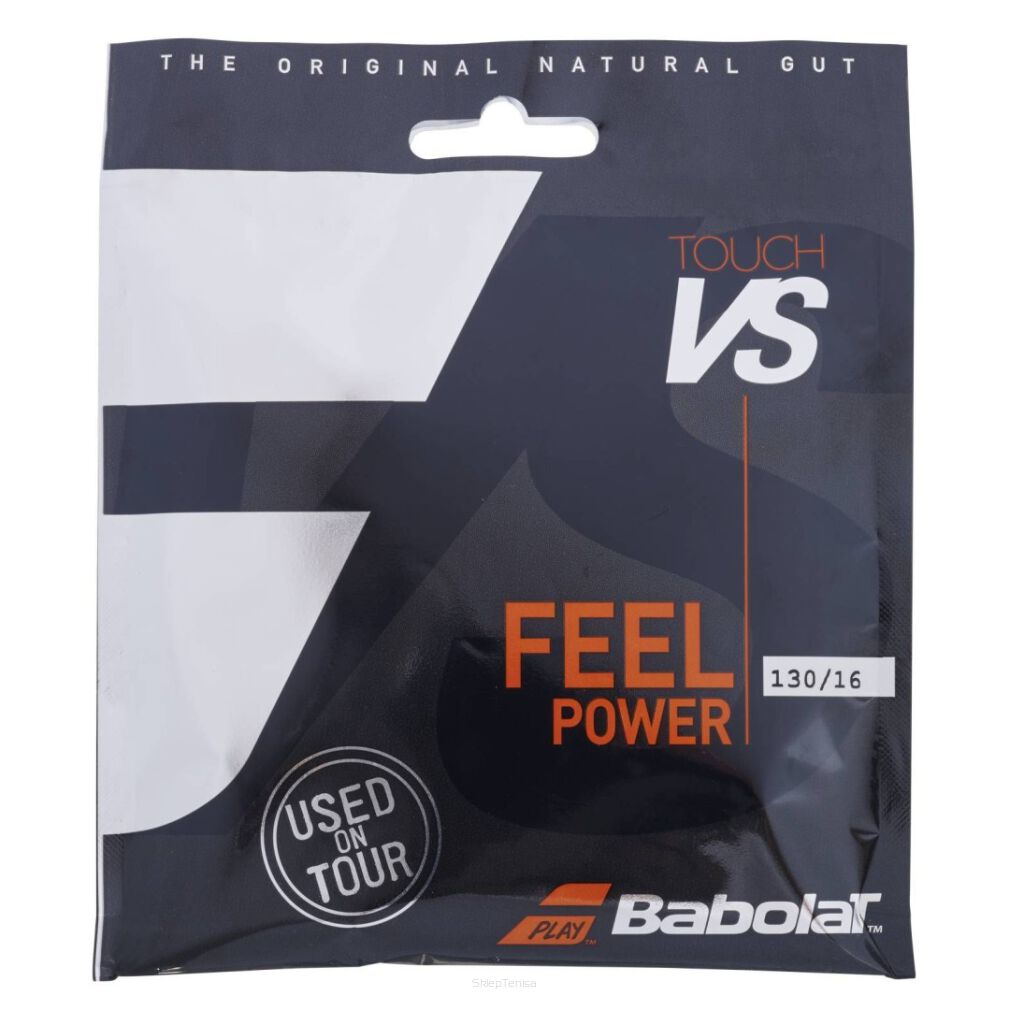 Naci g tenisowy Babolat Touch VS 12m 1.25 naturalny SklepTenisa.pl