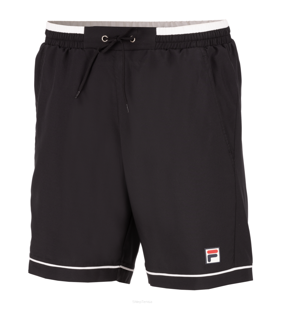 Spodenki tenisowe Fila Shorts Steve czarne