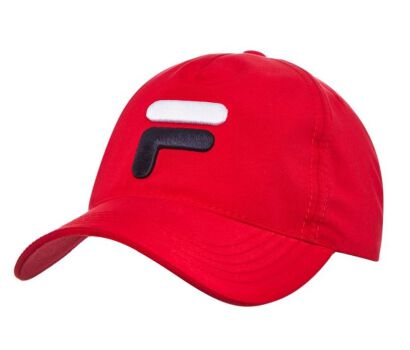 Czapka tenisowa Fila Baseball Cap Max czerwona