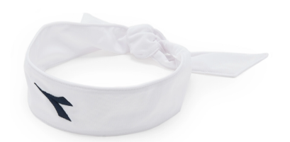 Bandana Diadora Headband Pro biała