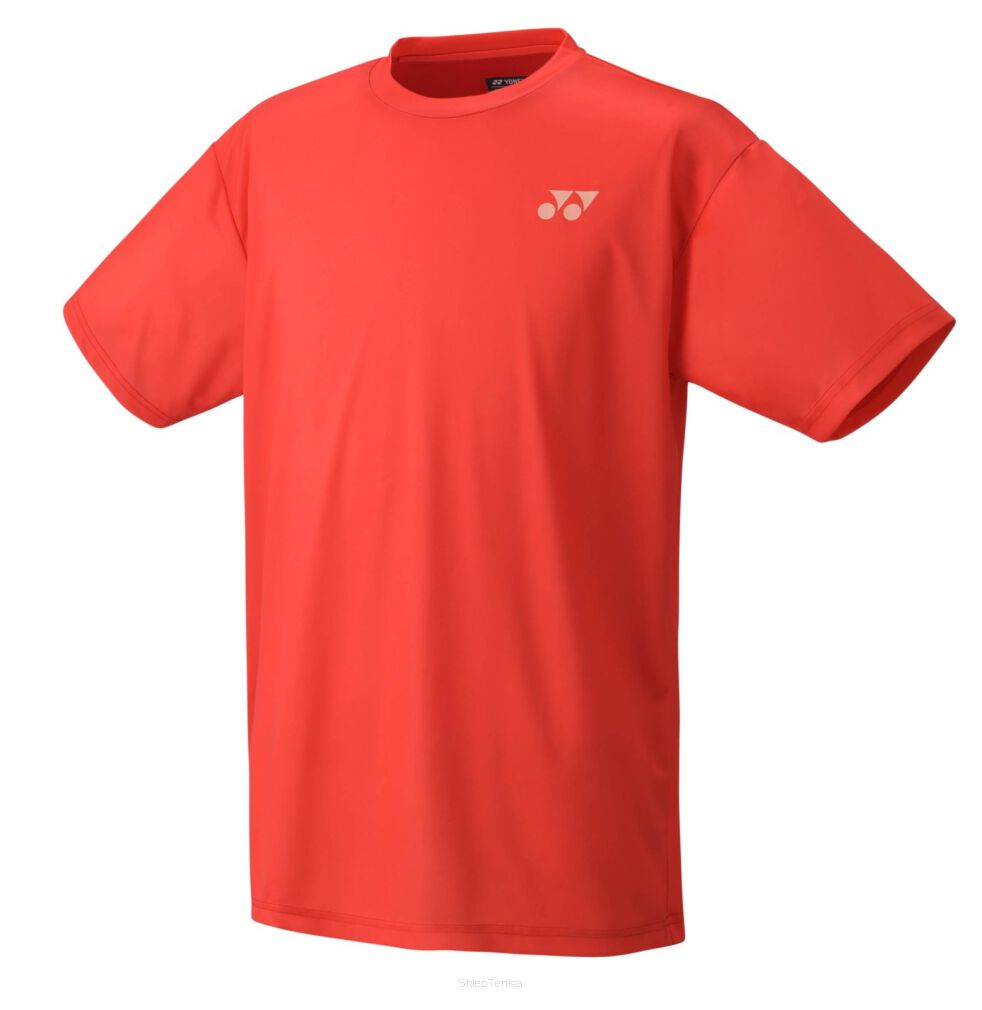 Koszulka tenisowa Yonex Practice T-shirt czerwona