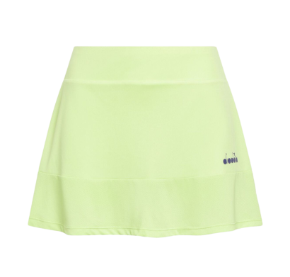 Spódniczka tenisowa Diadora L. Skirt Core - limonkowa