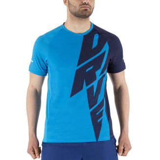 T-shirt Babolat Drive Crew Neck Tee M blue