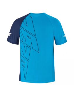 T-shirt Babolat Drive Crew Neck Tee M blue