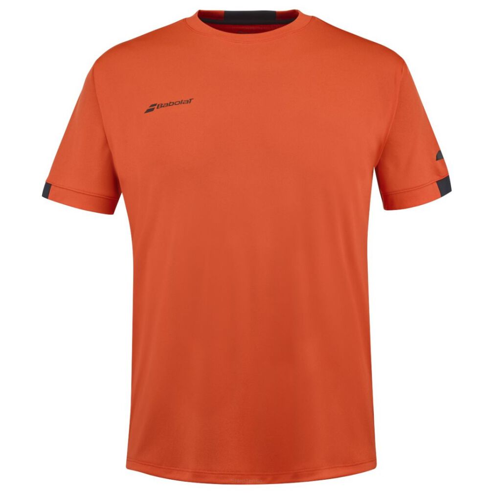 Koszulka tenisowa Babolat Play Crew Neck Tee Men czerwona