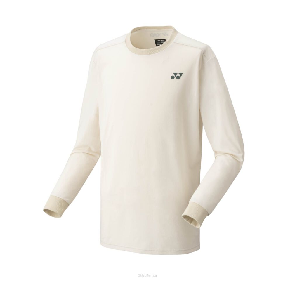 Koszulka tenisowa Yonex Longsleeve męska beżowa