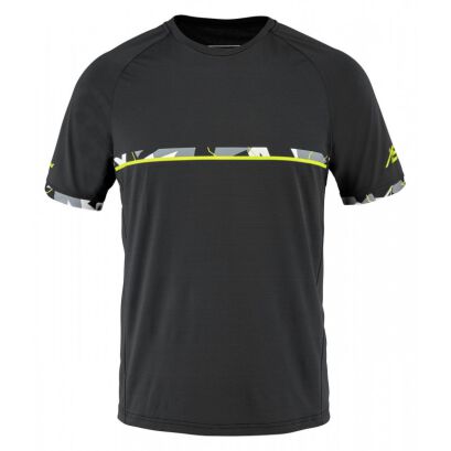 Koszulka tenisowa Babolat Aero Crew Neck Tee Men czarna