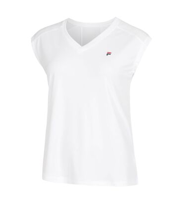 Koszulka tenisowa Fila T-shirt Maia biała