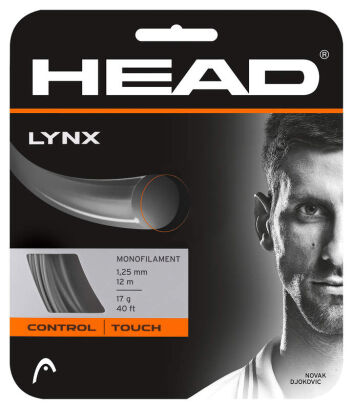 Naciąg tenisowy Head Lynx 12m 1.25 antracyt