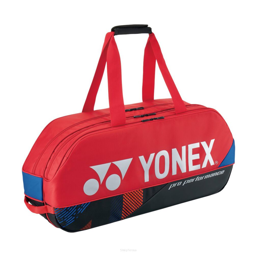 Torba tenisowa Yonex Pro Tournament Bag czerwona 2024
