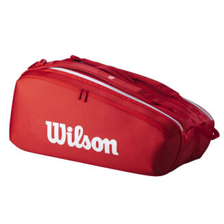 Torba tenisowa thermobag Wilson Super Tour x9 czerwona