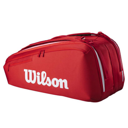 Torba tenisowa thermobag Wilson Super Tour x9 czerwona