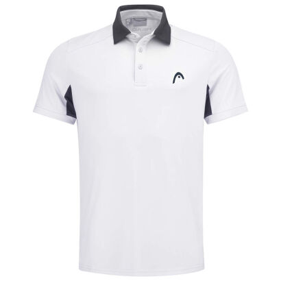 Koszulka tenisowa Head Slice Polo Shirt biała