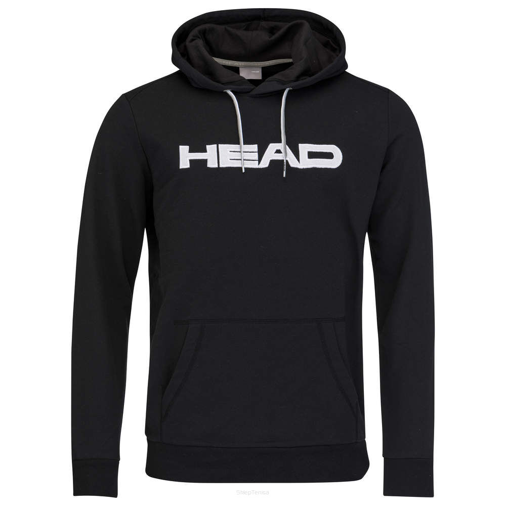 Bluza tenisowa Head Club Byron Hoodie Man czarna