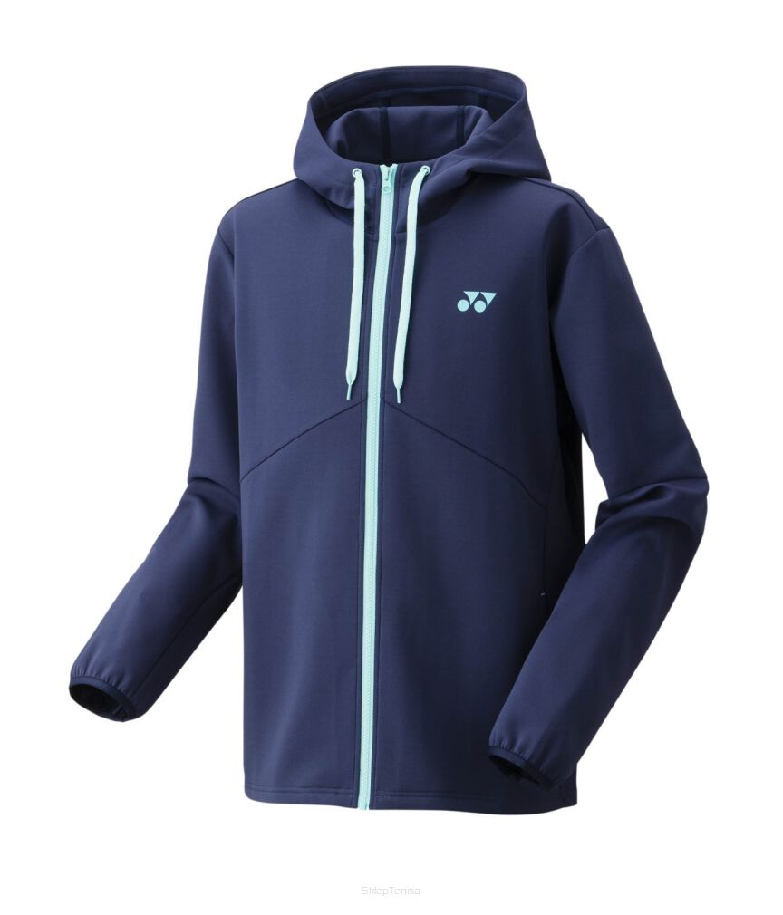 Bluza tenisowa Yonex Sweat Full Zip granatowa