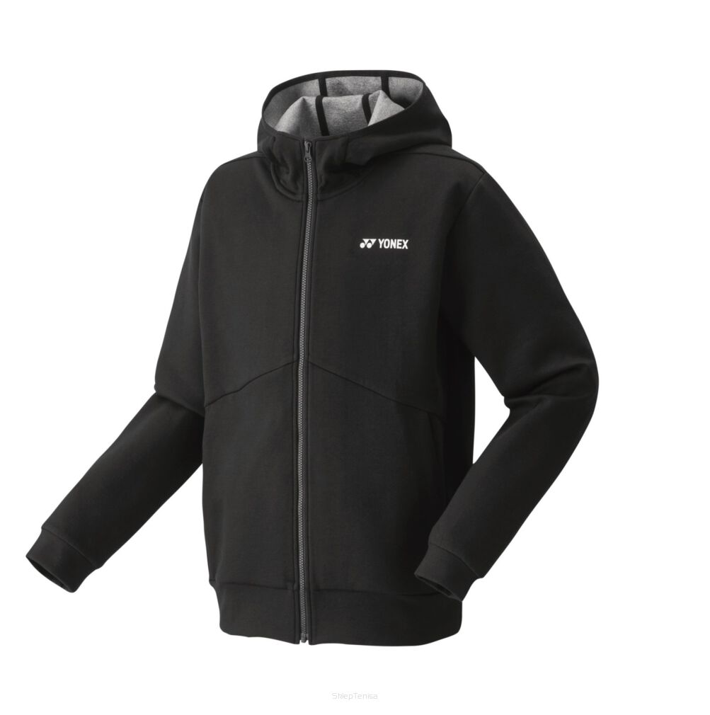 Bluza tenisowa Yonex Full Hoodie czarna