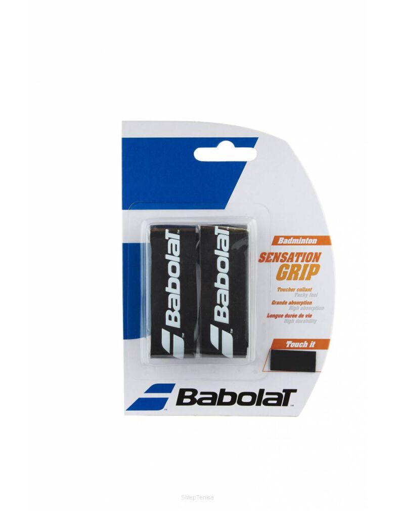 Owijka wierzchnia badminton Babolat Grip Sensation - czarna