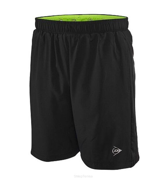 Spodenki tenisowe Dunlop Club Woven Short czarne